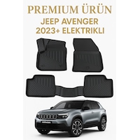 Jeep Avenger 2023+ Elektrikli Uyumlu 3d Oto Paspas Premium Jeep Avenger 2023+ Elektrikli Uyumlu 3d Oto Paspas Premium