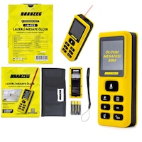 Branzeg Lazer Metre Ölçüm Mesafesi 80m Sesli Anlatım Branzeg Lazer Metre Ölçüm Mesafesi 80m Sesli Anlatım