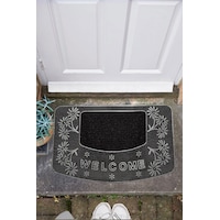 BENVIDO GRİ 45x70 cm İç ve Dış Kapı Önü Paspası Pvc Kaymaz Taban BENVIDO GRİ 45x70 cm İç ve Dış Kapı Önü Paspası Pvc Kaymaz Taban