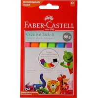 Faber-castell Hamur Yapıştırıcı Tack-ıt 50 Gr Renkli 18 70 94 Faber-castell Hamur Yapıştırıcı Tack-ıt 50 Gr Renkli 18 70 94