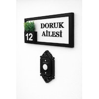 İsimli Kişiye Özel Ahşap Kapı İsimliği Çiçekli 10x20 Cm Mdf Dekoratif Kapı Tabelası İsimli Kişiye Özel Ahşap Kapı İsimliği Çiçekli 10x20 Cm Mdf Dekoratif Kapı Tabelası