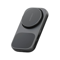 Energea Widock Plus Qi2 Kablosuz Şarj Destekli 7in1 4k Type-c Hub Dönüştürücü - Koyu Gri Energea Widock Plus Qi2 Kablosuz Şarj Destekli 7in1 4k Type-c Hub Dönüştürücü - Koyu Gri