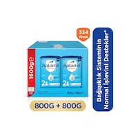 Aptamil 2 Prebiyotikli Devam Sütü 800 G x 2 Adet 1600 G Aptamil 2 Prebiyotikli Devam Sütü 800 G x 2 Adet 1600 G
