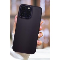 Fibaks iPhone 15 Pro Uyumlu Kılıf Metal Çerçeve Hassas Butonlu Renkli Buzlu Şeffaf Transparan Kapak Mor Fibaks iPhone 15 Pro Uyumlu Kılıf Metal Çerçeve Hassas Butonlu Renkli Buzlu Şeffaf Transparan Kapak Mor