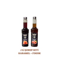 Grandeterra Karamel + Fındık Şurubu 2 X 750 Ml Grandeterra Karamel + Fındık Şurubu 2 X 750 Ml