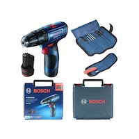 Bosch Professional GSB 120-Li 2x2Ah Çift Akülü Darbeli Delme Vidalama + 23 Parça Set - 06019G8102 Bosch Professional GSB 120-Li 2x2Ah Çift Akülü Darbeli Delme Vidalama + 23 Parça Set - 06019G8102