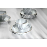 Nehir Yasemin Beyaz 12 Parça Porselen Çay Takımı 92007 Nehir Yasemin Beyaz 12 Parça Porselen Çay Takımı 92007