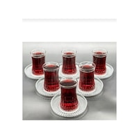 Paşabahçe Elysia Çay Bardağı Ve Riva Çay Tabağı Seti 12 Parça Paşabahçe Elysia Çay Bardağı Ve Riva Çay Tabağı Seti 12 Parça