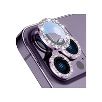 Buff Apple Uyumlu iPhone 14 Pro / 14 Pro Max Diamond Lens Koruyucu Pembe Buff Apple Uyumlu iPhone 14 Pro / 14 Pro Max Diamond Lens Koruyucu Pembe