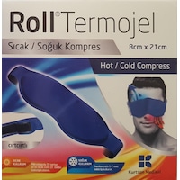Roll Termojel Göz Sıcak Soğuk Kompres Jel 8X21 Termofor Roll Termojel Göz Sıcak Soğuk Kompres Jel 8X21 Termofor