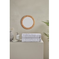 Özdilek Corallo/beyaz-gri Banyo Havlusu 90 150 Özdilek Corallo/beyaz-gri Banyo Havlusu 90 150