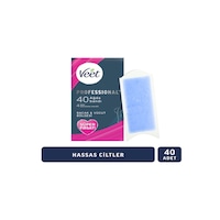 Veet Hassas Ciltler için Bacak ve Vücut Bölgesi Sir Ağda Bantları 40'lı Veet Hassas Ciltler için Bacak ve Vücut Bölgesi Sir Ağda Bantları 40'lı