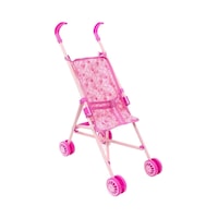 Katlanabilir Oyuncak Metal Puset Çilek Desenli Bebek Puseti Pembe Renk Katlanabilir Oyuncak Metal Puset Çilek Desenli Bebek Puseti Pembe Renk