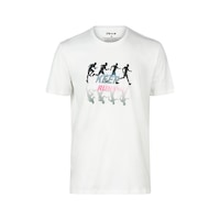 As Alex Baskılı Erkek Sıfır Yaka T-shirt Beyaz As Alex Baskılı Erkek Sıfır Yaka T-shirt Beyaz