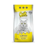 Quik Pudralı İnce Taneli Topaklaşan Bentonit Kedi Kumu 10 L