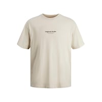 Jack & Jones Jorvesterbro Rahat Kesim Tişört 12240121 Moonbeam Kahverengi Jack & Jones Jorvesterbro Rahat Kesim Tişört 12240121 Moonbeam Kahverengi