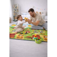 Bebebao Alfabeli Çiftlik Macerası İle Alfabe & Sayı Yol Macerası Oyun Matı 200x140x1 CM Bebebao Alfabeli Çiftlik Macerası İle Alfabe & Sayı Yol Macerası Oyun Matı 200x140x1 CM
