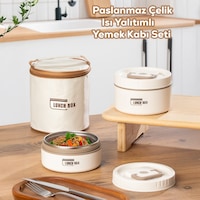 Porsima 25012 Isı Yalıtımlı Paslanmaz Çelik Lunch Box Sefer Tası Porsima 25012 Isı Yalıtımlı Paslanmaz Çelik Lunch Box Sefer Tası