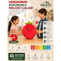 Masita Dokunmatik Ve Ritim Sensörlü İnteraktif Müzikli Peluş Oyuncak Karışık Modeller 1 Adet Kırmızı Masita Dokunmatik Ve Ritim Sensörlü İnteraktif Müzikli Peluş Oyuncak Karışık Modeller 1 Adet Kırmızı