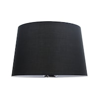 Siyah Abajur Başlık Kumaş Konik Çap 35 Cm A879 Siyah Siyah Abajur Başlık Kumaş Konik Çap 35 Cm A879 Siyah