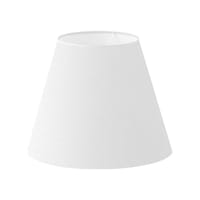 Beyaz Abajur Başlığı Çap 35 Cm Kumaş Konik A848 Beyaz Beyaz Abajur Başlığı Çap 35 Cm Kumaş Konik A848 Beyaz