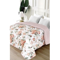 Flora Buket Tek Kişilik 160x220 Cm Tek Pike Çok Renkli Flora Buket Tek Kişilik 160x220 Cm Tek Pike Çok Renkli