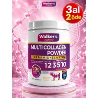 Walker's Vitamins %100 Saf Ve Doğal Ceramide, Elastin, Cranberry, İçeren Çift Hidrolize Kolajen - Collagen Walker's Vitamins %100 Saf Ve Doğal Ceramide, Elastin, Cranberry, İçeren Çift Hidrolize Kolajen - Collagen