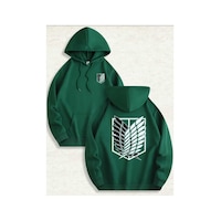 Caddekombin Aot Keşif Birliği Arka Göğüs Baskılı Kapüşonlu Cepli İçi Yünlü Yeşil Sweatshirt Yeşil Caddekombin Aot Keşif Birliği Arka Göğüs Baskılı Kapüşonlu Cepli İçi Yünlü Yeşil Sweatshirt Yeşil