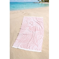 Pelicano %100 Pamuk Saçaklı Plaj Havlusu 80x150 Cm Kırmızı Pelicano %100 Pamuk Saçaklı Plaj Havlusu 80x150 Cm Kırmızı