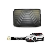 Citroen C3 2017+ Tam Uyumu Kauçuk Bagaj Havuzu Citroen C3 2017+ Tam Uyumu Kauçuk Bagaj Havuzu