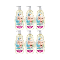 Uni Baby Bebek Saç Ve Vücut Şampuanı 900ml Klasik Pompalı 6lı