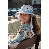 Manuka Bağlamalı Bucket Şapka Summer Summer Manuka Bağlamalı Bucket Şapka Summer Summer