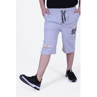 Fyk Kids Strong Baskı Detaylı Cepli Erkek Çocuk Kapri Gri Fyk Kids Strong Baskı Detaylı Cepli Erkek Çocuk Kapri Gri
