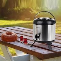 Porsima KM-101 Tandırım 6 Litre Çelik Termos Krom Porsima KM-101 Tandırım 6 Litre Çelik Termos Krom