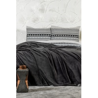 Elart Anna Battaniye Çift Kişilik Wellsoft 180x220 Cm Antrasit Antrasit Elart Anna Battaniye Çift Kişilik Wellsoft 180x220 Cm Antrasit Antrasit