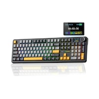 Aula F108 Pro Ekranlı Mekanik Klavye Reaper Switch Rgb Hot Swap 8000mah Makrolu Oyuncu Klavyesi Siyah Aula F108 Pro Ekranlı Mekanik Klavye Reaper Switch Rgb Hot Swap 8000mah Makrolu Oyuncu Klavyesi Siyah