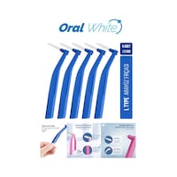 Oral White Arayüz Fırçası Mavi 1.0 Mm Cleaning Pro 5 Adet Oral White Arayüz Fırçası Mavi 1.0 Mm Cleaning Pro 5 Adet