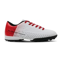 Slazenger SCORE I HS Erkek Halı Saha Beyaz / Kırmızı Futbol Ayakkabısı Slazenger SCORE I HS Erkek Halı Saha Beyaz / Kırmızı Futbol Ayakkabısı
