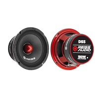 Reiss Audio Rs-ds5-150w Max-75w Gerçek Rms-kaliteli-profesyonel-üst Seviye-13 Cm Midrange Hoparlör-2 Adet