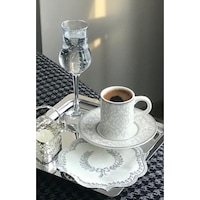 Abant 6'lı Lüx Kare Paslanmaz Çelik Gümüş Renk 21x21cm Kahve Servis Sunum Tepsisi&tabağı Abant 6'lı Lüx Kare Paslanmaz Çelik Gümüş Renk 21x21cm Kahve Servis Sunum Tepsisi&tabağı