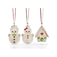 5701511 Swarovski Ev Dekorasyonu Holıday Cheers:ornament Set Gıngerbread 3 5701511 Swarovski Ev Dekorasyonu Holıday Cheers:ornament Set Gıngerbread 3