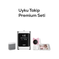 Xenon Smart Uyku Takip Premium Seti 3'lü Monitörlü Pembe Bebek Kamerası 5 İnç, 4.8 L Hava Nemlendirici Ve Beyaz Gürültü Makinesi Xenon Smart Uyku Takip Premium Seti 3'lü Monitörlü Pembe Bebek Kamerası 5 İnç, 4.8 L Hava Nemlendirici Ve Beyaz Gürültü Makinesi