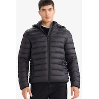 Defacto Su İtici Slim Fit Mont N4661az26spbk27 Siyah-bk27 Defacto Su İtici Slim Fit Mont N4661az26spbk27 Siyah-bk27