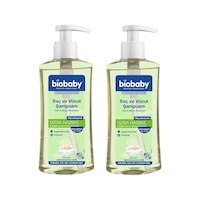 Biobaby Ultra Hassas Bebek Saç Ve Vücut Şampuanı 2 x 500 ML Biobaby Ultra Hassas Bebek Saç Ve Vücut Şampuanı 2 x 500 ML