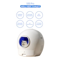 Els Pet S30 Pro 2. Nesil Otomatik Akıllı Kedi Tuvaleti