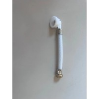 Visam Gömme Rezervuar Flex Hortum 3/8-1/2 13 Cm Beyaz