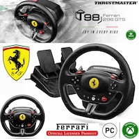 Thrustmaster T98-x Ferrari 296 Gts Yarış Direksiyonu Xbox Series X S, Xbox One Ve Pc Uyumlu Resmi Ferrari Lisanslı, 1:1 Ölçekli Replika Thrustmaster T98-x Ferrari 296 Gts Yarış Direksiyonu Xbox Series X S, Xbox One Ve Pc Uyumlu Resmi Ferrari Lisanslı, 1:1 Ölçekli Replika