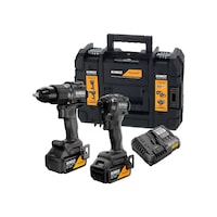 Dewalt DCK2222MP2T-QW Mclaren F1 Team 18V XR 2x5.0AH Akülü Kömürsüz Darbeli Matkap ve Vidalama Seti Dewalt DCK2222MP2T-QW Mclaren F1 Team 18V XR 2x5.0AH Akülü Kömürsüz Darbeli Matkap ve Vidalama Seti