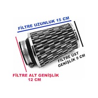 Hks 63mm Dar Huni Tip Açık Hava Filtresi-performans Açık Hava Filtresi Hks 63mm Dar Huni Tip Açık Hava Filtresi-performans Açık Hava Filtresi
