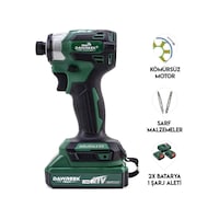 Dawreek BT0210 Akülü Torklu Vidalama Makinesi Yeşil